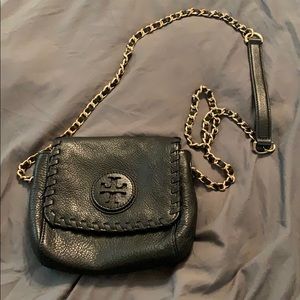 NWT Tory Burch Marion Small Crossbody Black
